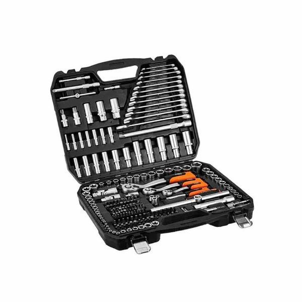 Набір інструментів Neo Tools 10-220 1/2", 1/4", 3/8" 220 шт. 10-220-NT фото