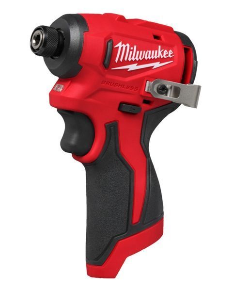 Гвинтокрут акумуляторний 1/4'' HEX MILWAUKEE M12 BLIDRC-0 (124Нм) (каркас) 4933499689 фото