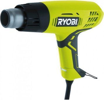Фен будівельний Ryobi EHG2000 2000Вт 400/600 С 250/500л хв 0.7кг 5133001137 фото