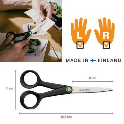 Малі універсальні ножиці Fiskars Functional Form 16 см (1074543) 1074543 фото