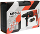 Перфоратор мережевий SDS+ 620 Вт YATO YT-82122 YT-82122 фото 6