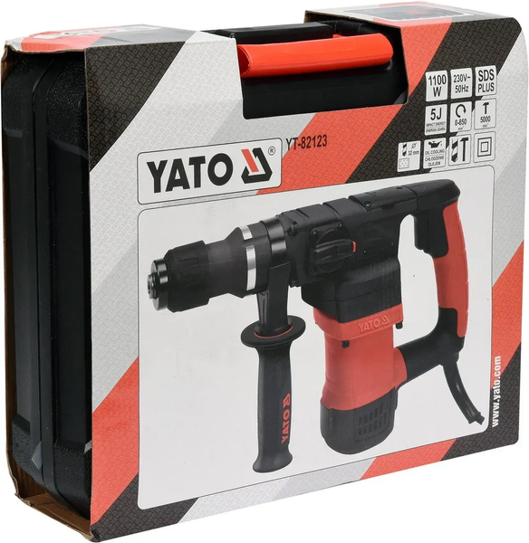 Перфоратор мережевий SDS+ YATO YT-82123 YT-82123 фото