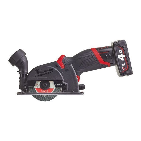 Субкомпактная отрезная многофункциональная машина MILWAUKEE M12 FCOT-422X FUEL 4933464619 (+ заряд.устройство, 2 акум., HD кейс) 4933464619 фото