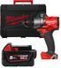 Дриль-шуруповерт акумуляторна безщіткова MILWAUKEE M18 FDD3-0X (158 м) (каркас+HDкейс) + M18 B5 подарунок 4933479862/B5 фото 1