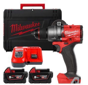 Дрель-шуруповерт аккумуляторная ударная без щеточная MILWAUKEE M18 FPD3-502X (158 Нм) (ЗУ+2Х5Ач, кейс) 4933479860 фото
