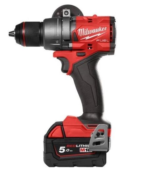 Дриль-шуруповерт акумуляторна безщіткова ударна MILWAUKEE M18 FPD3-502X (158 Нм) (ЗУ+2Х5Ач, кейс) 4933479860 фото