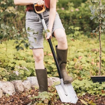 Лопата штикова закруглена Fiskars Xact&trade; (1066729) 1066729 фото