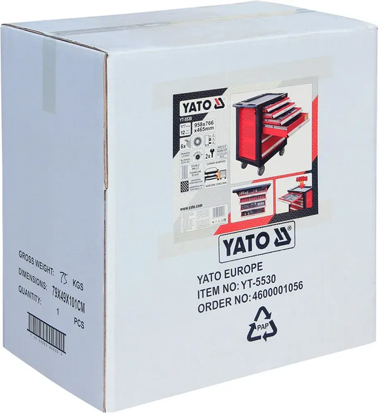 Сервісний візок на колесах YATO YT-5530 YT-5530 фото