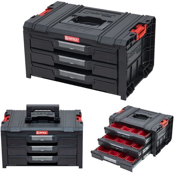 Ящик для инструмента QBRICK SYSTEM PRO DRAWER 3 TOOLBOX 2.0 EXPERT SKRQPROD3E2CZAPG003 фото