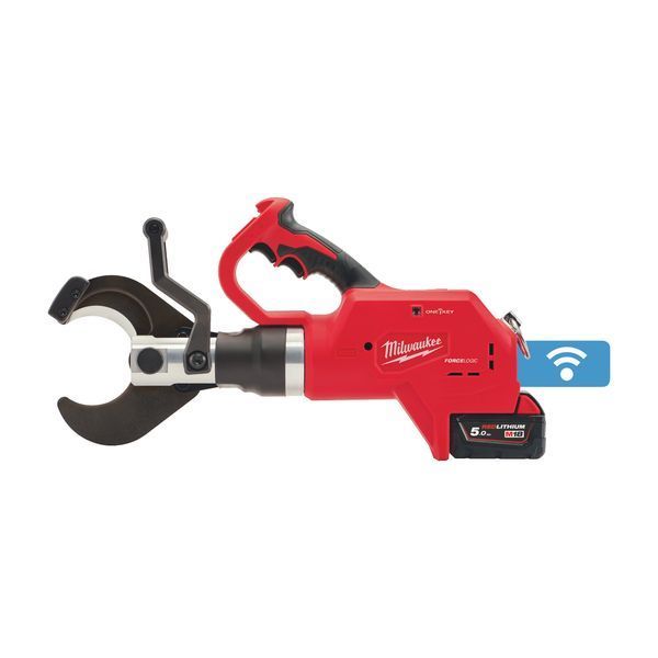 Кабелеріз гідравлічний підземний акумуляторний MILWAUKEE, M18 HCC75-502C (+зар.пр.,2акум.5Аг,кейс) 4933459269 фото