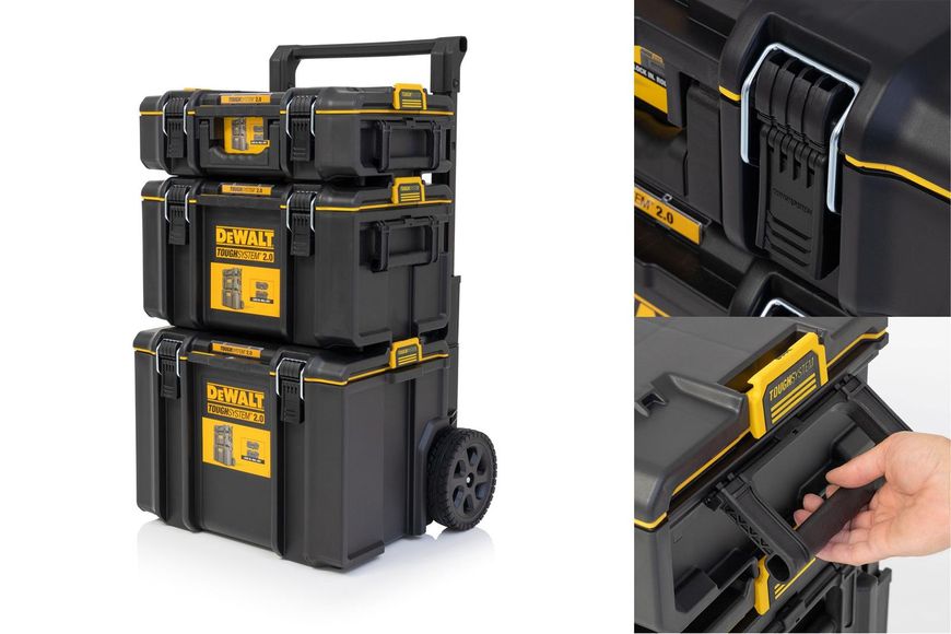 Комплект ящиков TOUGHSYSTEM 2.0 DeWALT DWST83402-1 DWST83402-1 фото