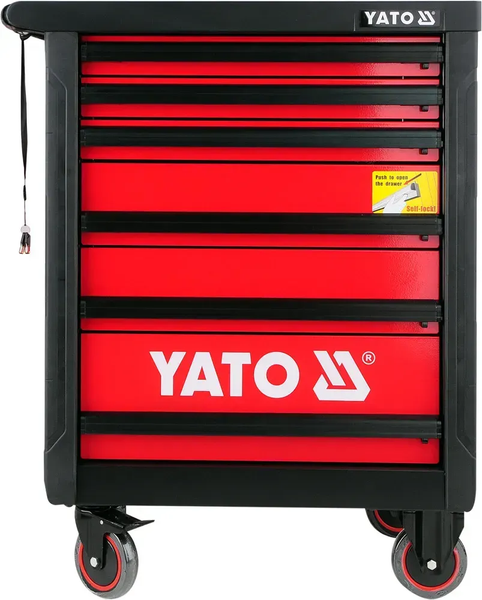 Інструментальний візок з 6 ящиками YATO YT-0902 YT-0902 фото