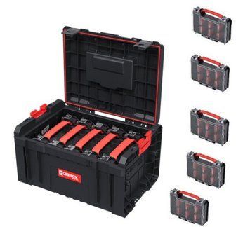 Ящик для інструментів QBRICK SYSTEM PRO TOOLBOX + 5 штук органайзерів PRO ORGANIZER MULTI Z257776PG003 фото