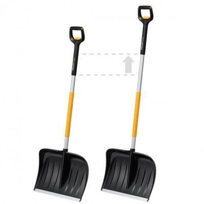 Телескопічний скрепер для прибирання снігу Fiskars X-series (1057189) скрепери 1057189 фото