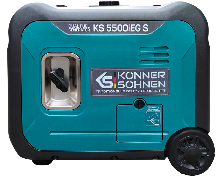 Інверторний двопаливний генератор Konner&Sohnen KS5500iEG S 000004855 фото